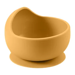 Kangobaby #My Soft Life# Baby Safe Silicone Dining Plate Solid Cute Children Dishes Suction Kids Feeding Bowls