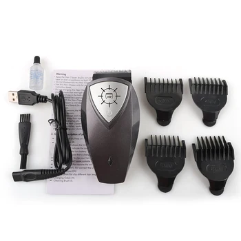 

Electric Hair Clipper Chargable Hair Trimmer Remover Haircut for Salon 360degree Rotating WH998