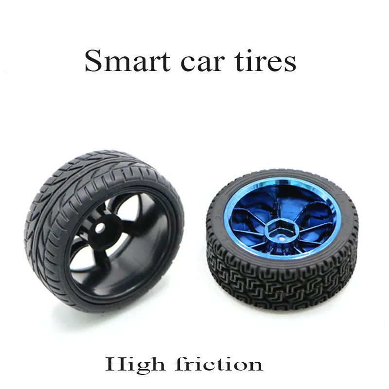 

65mm Tires, Robot, Sponge Liner, Smart Car Wheels, Two-Wheeled Self-Balancing Car Tires