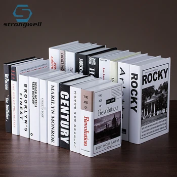 

Strongwell Nordic Modern Fake Book Creative Simulation Book Bookcase Book Display Home Decorations Living Room Gift