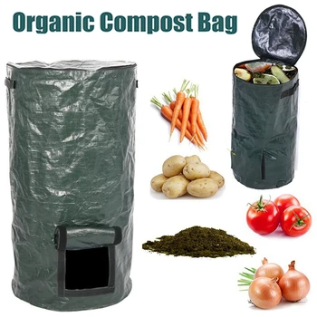 

Probiotics Bags Ferment Kitchen Waste Disposal Homemade Organic Waste PE Compost Bag Vegetable Grow Bag Garden Supplies