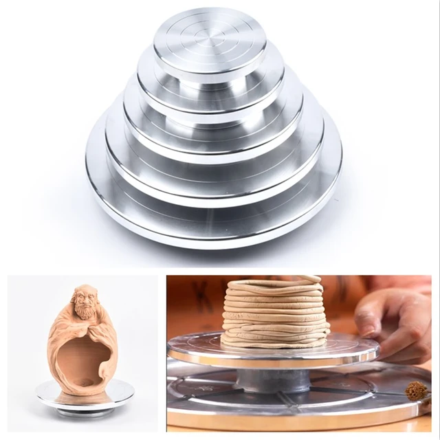 15/25/30cm Aluminum Alloy Pottery Wheel Turntable Cake Decorating Sculpting  Wheel Turntable For Ceramic Clay Rotating Tools - Pottery Wheels -  AliExpress