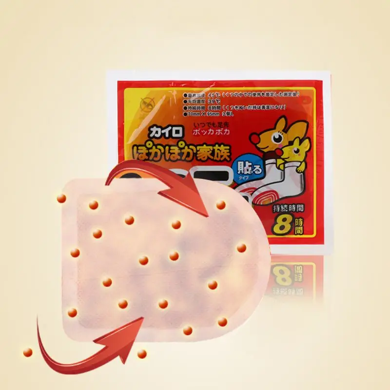 

10PCS Foot Warmer Sticker Lasting Heat Patch Winter Keep Body Warm Paste Pads