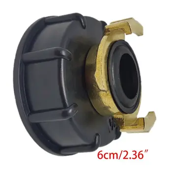 

Water storage tank IBC Tank adapter S60X6 geka style hose connector Irrigation Practical Outlet Thread Accessories Fittings