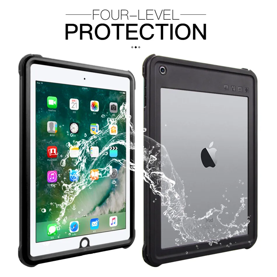 Чехол для нового iPad 9,7 / планшет A1893 чехол Funda для iPad Air 1 дети Безопасный противоударный бронированный Чехол подставка+ шейный ремень