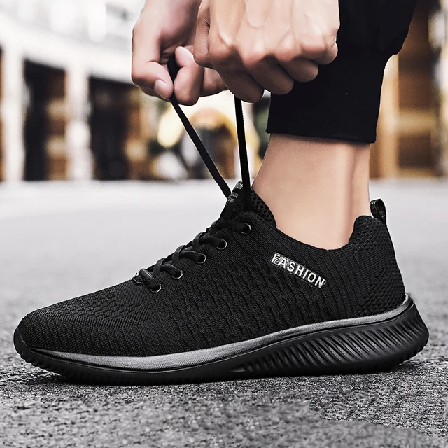 Nuevos zapatos de hombre zapatos casuales malla para Hombre zapatos ligeros y cómodos y transpirables para caminar Zapatillas Hombre tenis masculino - AliExpress
