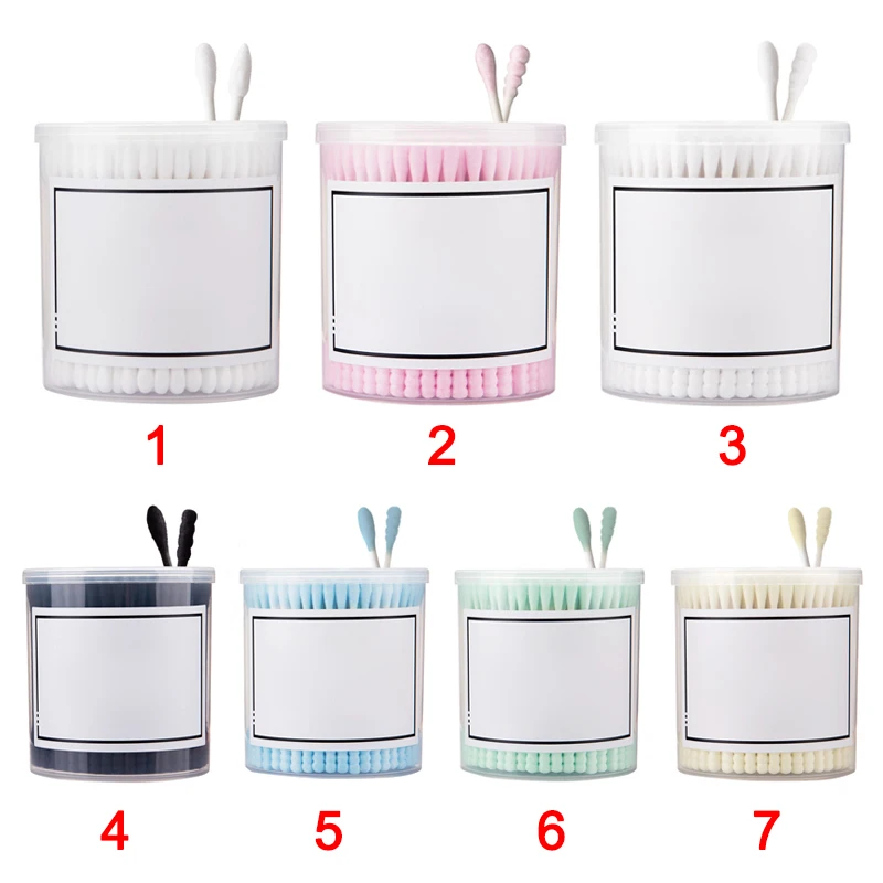 

High Quality 200pcs Cotton Swab Double Tipped Cotton Buds Cruelty-Free Ear Makeup Swabs