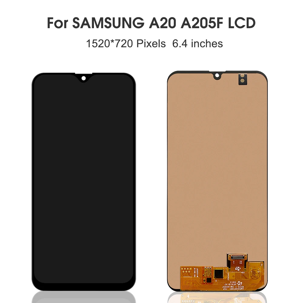 Galaxy A20 A205f A205fn A205yn Lcd 