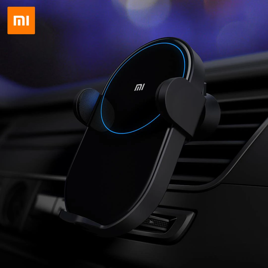 

Xiaomi Mi 20W Max Qi Wireless Car Charger WCJ02ZM with Intelligent Infrared Sensor Fast Charging Car Phone Holder