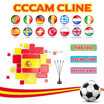 

2 Years Cccam cline HD Spain Poland Portugal Germany DVB-S2 Satellite tv receiver 7 Europe cline for Gtmedia V8 NOVA