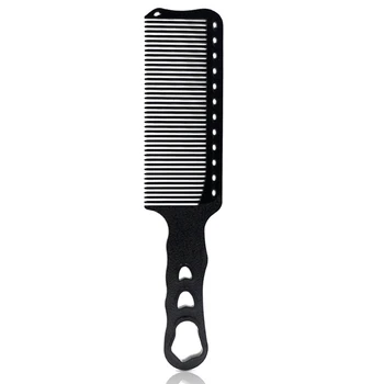

Black Strong Anti Static Hair Comb Wide Teeth Long Hair Combo Heat Resistant Hairdressing Comb for Salon Tools