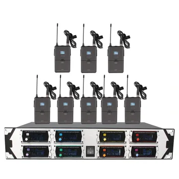 

Professional wireless microphone U8000GTA2UHF8 channel fixed frequency dynamic display lavalier microphone stage performance