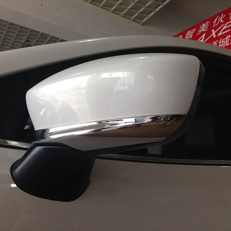 2 шт. декоративные зеркала заднего вида для Mazda2 Mazda3 DJ DL BM BN L/R|Хромирование| |