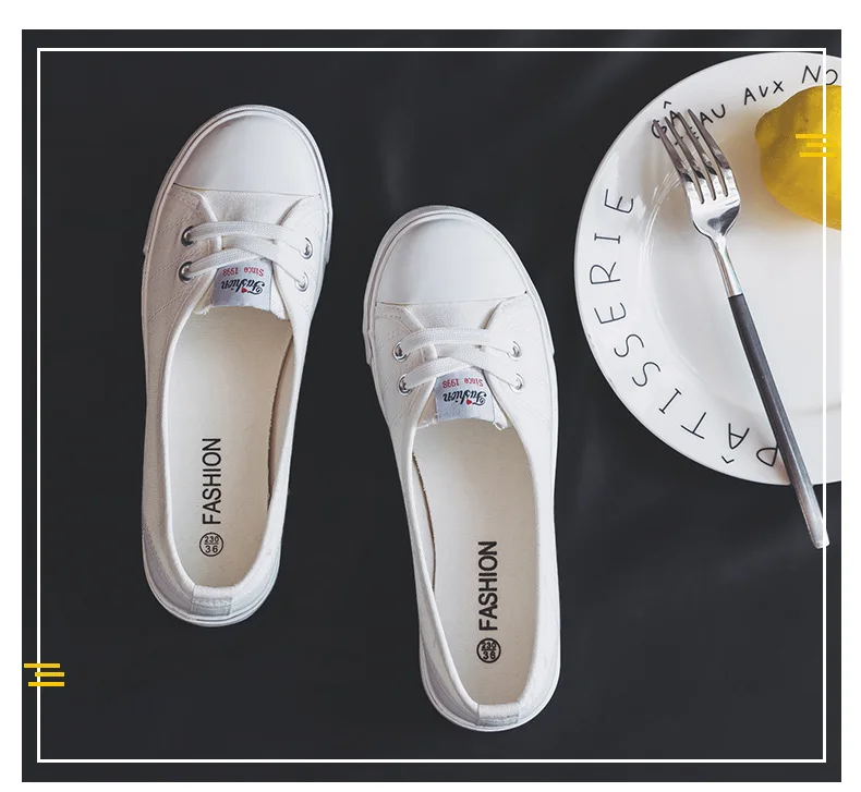 Manufacturers INS Super Fire Shoe Canvas Shoes Student Flat No Good Slip-on Loafers Women's a Generation of Fat