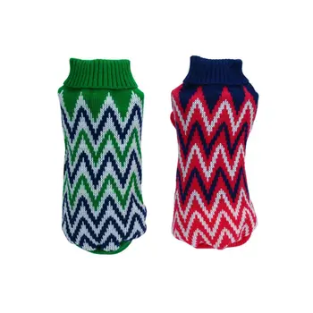 

Dogs Pet Sweater Coat Clothes Small Medium Big Dogs Puppy Multi Pattern Wave Pet Cats Sweater
