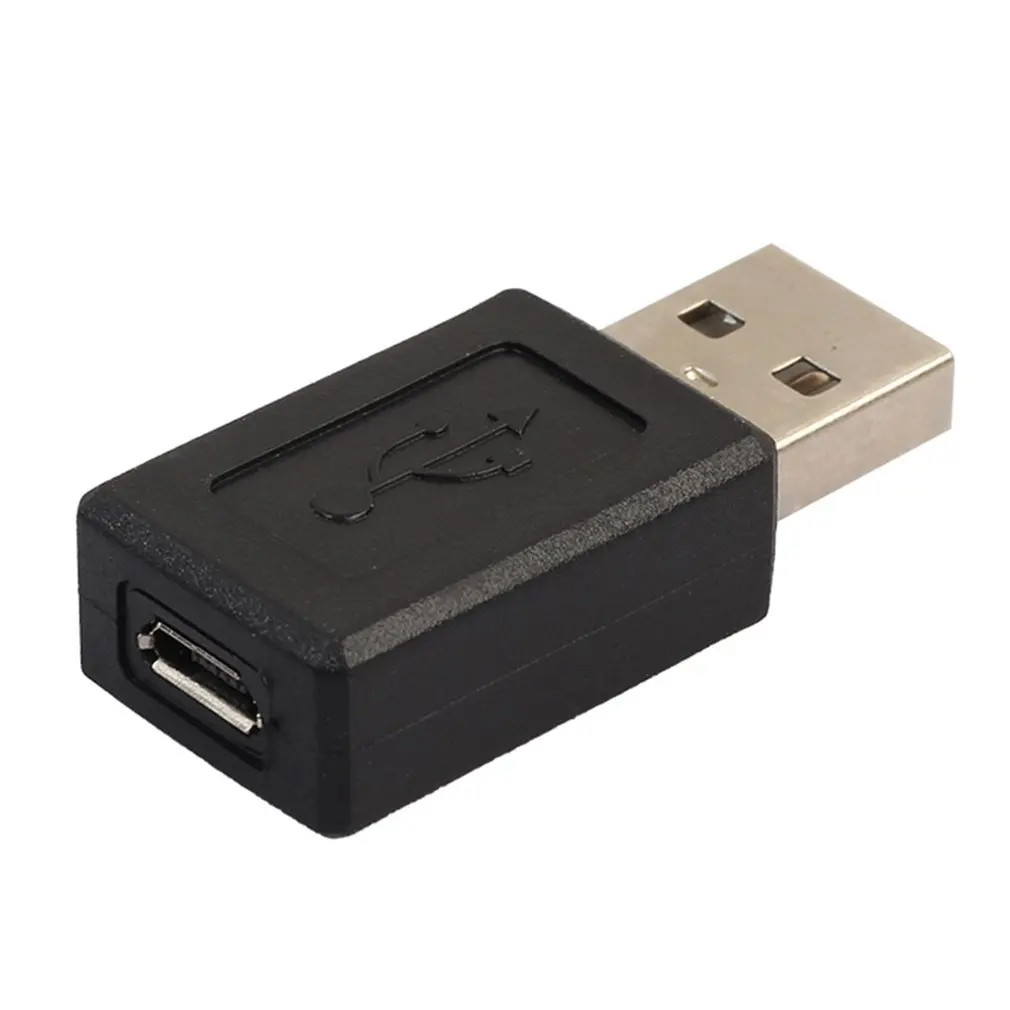 Universal 12pcs USB 2.0 Male To Female Micro USB Mini Portable Changer Adapter High Speed Convertor Set Black Connector