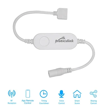 

Tuya LED lights with controller RGBW lights with wifi remote control compatible Alexa Google's assistant Application 12V-24V