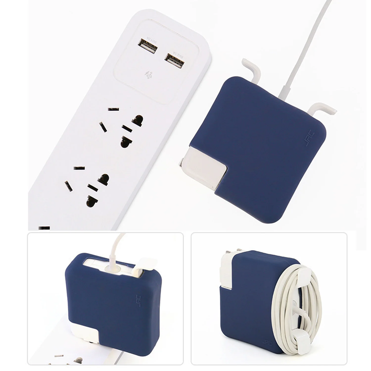 Силиконовый защитный чехол Elisona для зарядного устройства Apple MacBook Mac Book Pro Retina 13 15