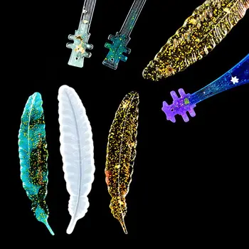 

8 Pack DIY Silicone Bookmark Mold DIY Bookmark Epoxy Resin Casting Mould Making 23GE