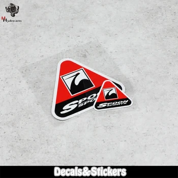 

NO.L012 JDM Spoon Tokyo 3M Reflective Stickers MOTO GP Car Sticker Windshield Decals Racing Motorcycle
