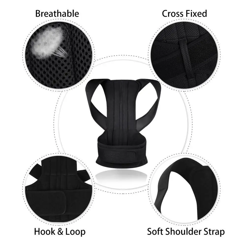 braces for posture correction for Women & Men - Adjustable posture Brace Back Corrector braces for posture correction for Women & Men - Adjustable posture Brace Back Corrector