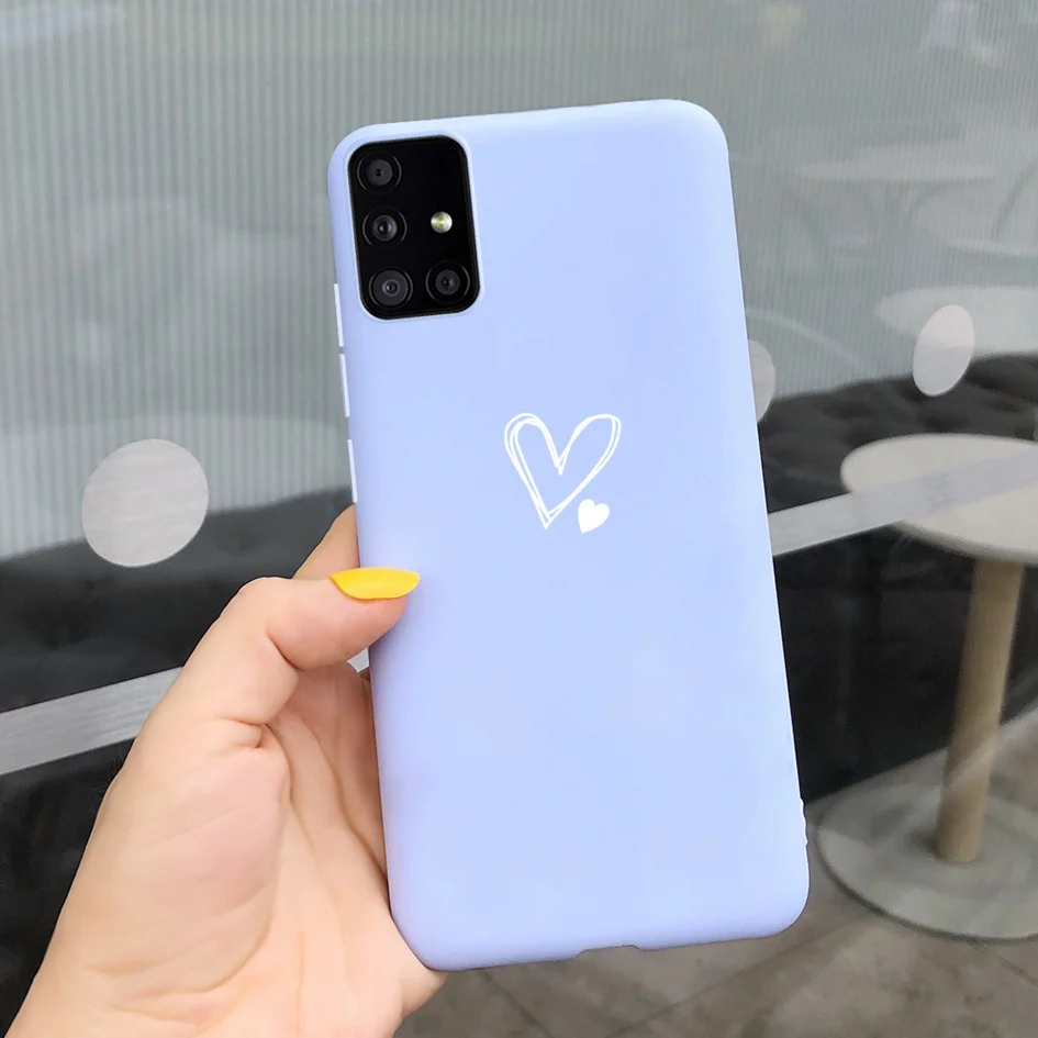 Cute Couple Love Heart Slim TPU Phone Cover – Soft Touch s