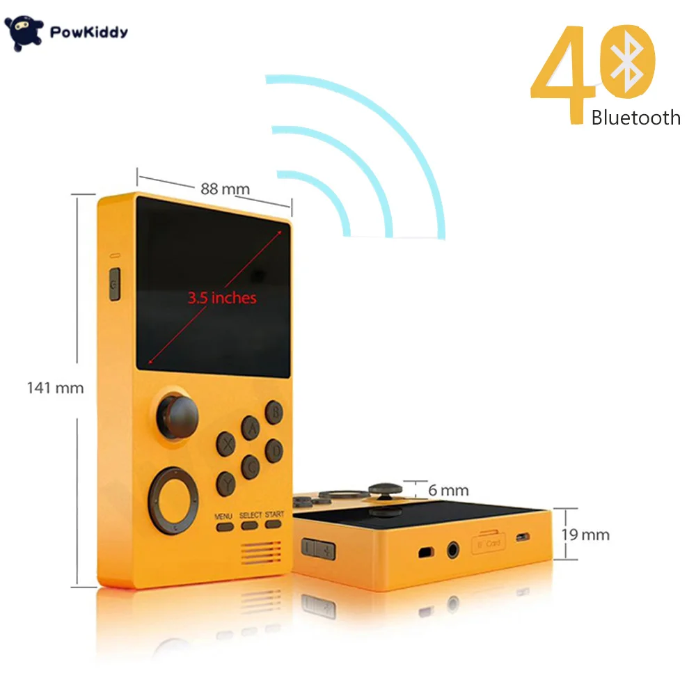 whatsko A19 SUPRETRO Android Mini Video Game Console IPS Screen Built-in 3000+ Game 3D Game WiFi Free Mini handle
