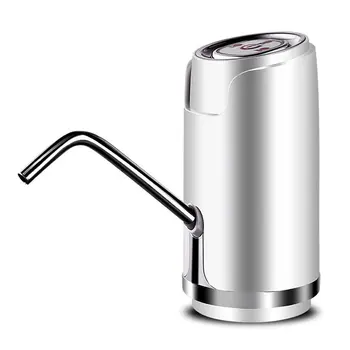 

Electric Water Dispenser Pump Stainless Steel Water Dispenser Tap Water Bottle Pump Usb Charging Automatic Drinking For Home