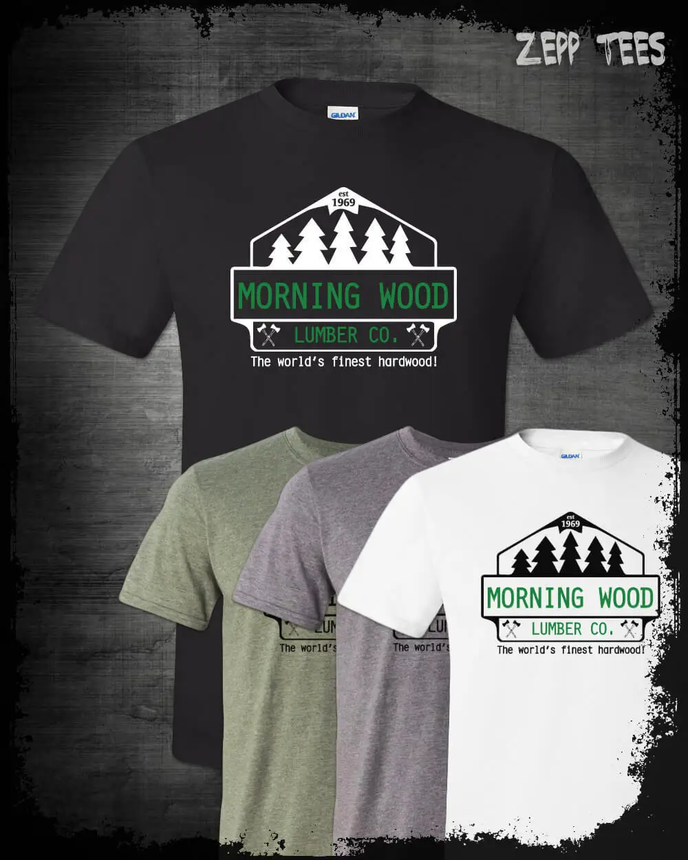 Morning Wood Lumber Company рубашка смешная взрослая парня секс Юмор вечерние шутка 69 |