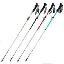 

5 Sections Folding Aluminum Alloy Trekking Pole Lightweight Skiing Walking Stick