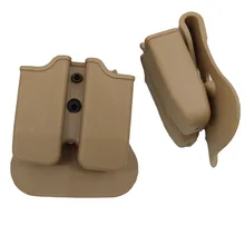 IMI журнал мешки для Glock 17 M9 1911 Тактический для страйкбола и пейнтбола стрельба 9 мм Быстрый двойной чехол для охоты