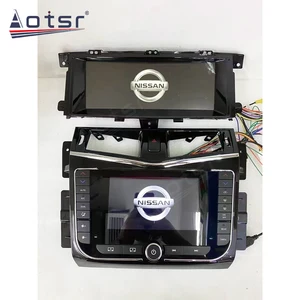 Image 5 - Dual Screen Android For NISSAN PATROL Y62 Infiniti QX80 2010 2020 Car Radio Unit Multimedia Player Stereo Touch Screen GPS Navi