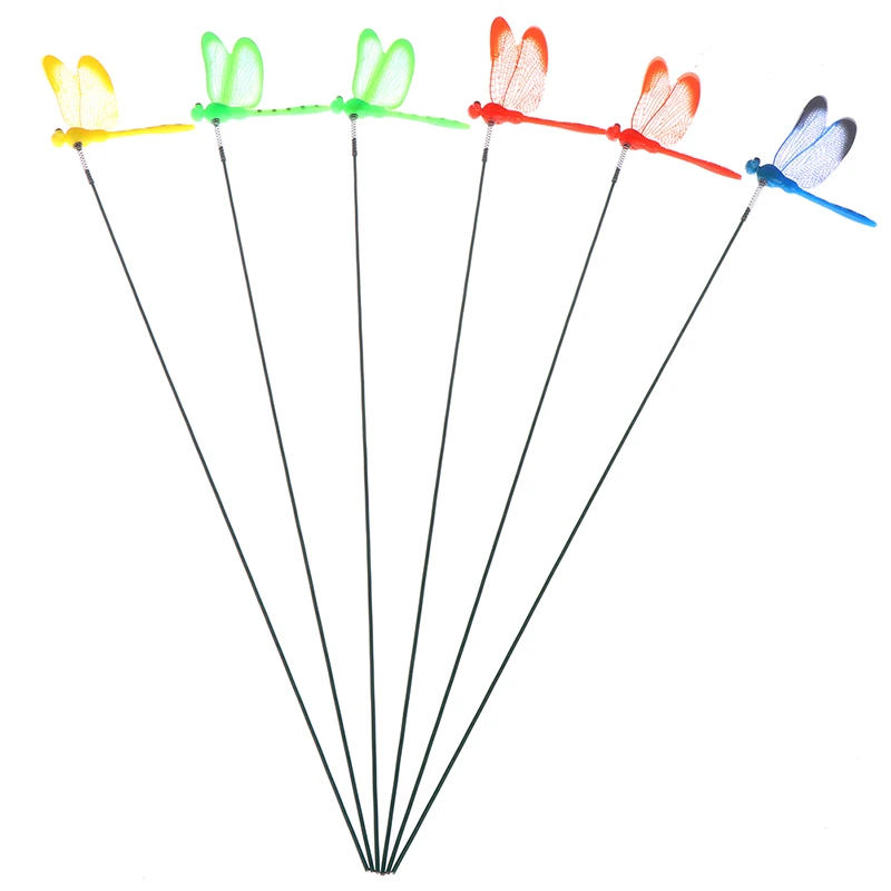 5 шт. 30 см искусственная Стрекоза садовая лужайка украшенные цветами украшения сада