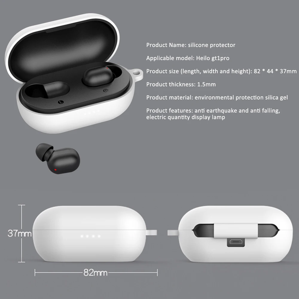 Модный прозрачный жесткий чехол с градиентом для наушников Airpods Pro 2019 Bluetooth