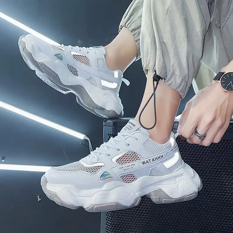 Mens platform tennis shoes Clearance