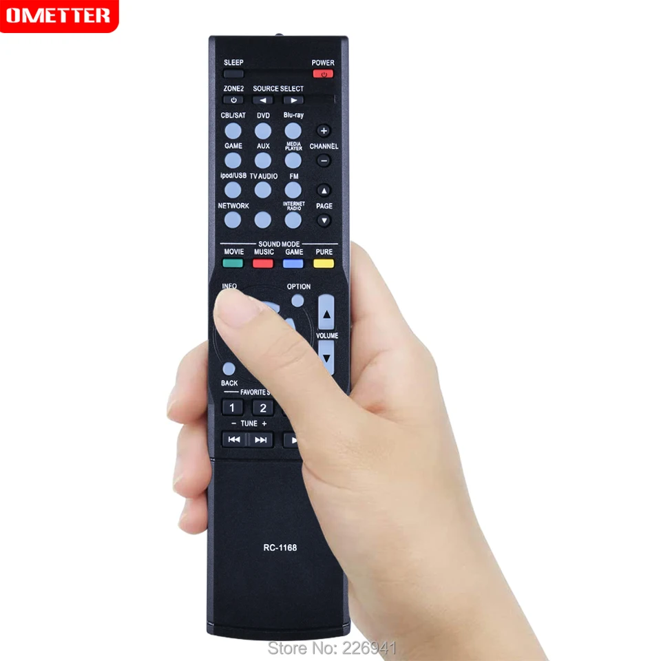 Yongme-ARAMOX pour télécommande Denon AV Nouveau pour Denon AVR-1713 RC