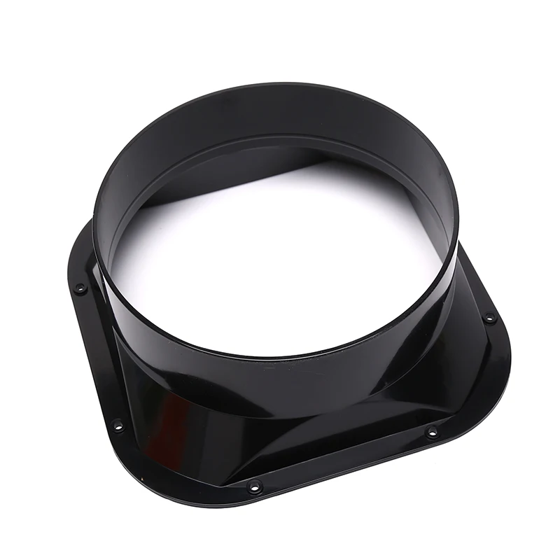 1PC ABS Round Pipe Flange Seat Aluminum Tube Air Ventilation Hose Connector