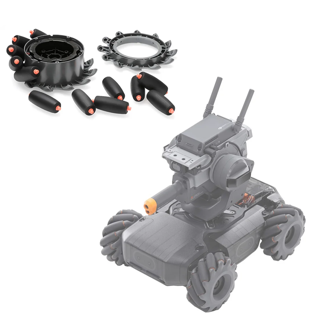 Маленькие колеса колесного ролика для DJI RoboMaster S1