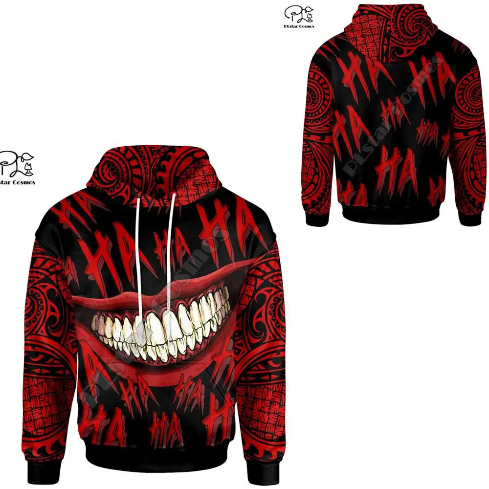 

NewFashion Island Country Flag Pohnpei Polynesian Culture Retro Tattoo Tracksuit Men/Women Pullover Harajuku 3DPrint Hoodies A16