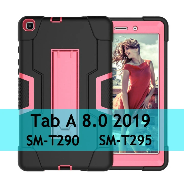 Для samsung Galaxy Tab A 8,0 чехол Tablet PC чехол на заднюю панель samsung Tab A8 чехол 8 8A SM-T290 SM-T295 SM-P200 P205 S Pen - Цвет: BRR for T290 T295