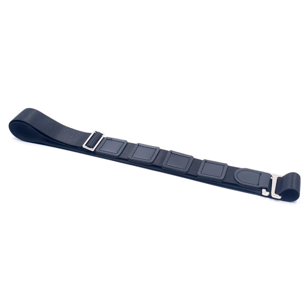 Практичная подвернутая Противоскользящая Лента Chinlon универсальная крепкая поясная рубашка для мужчин и женщин эластичный ремень тонкий