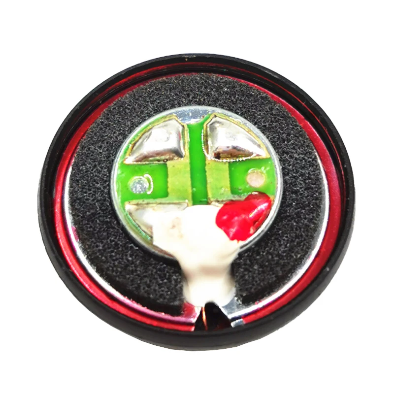Qigom N52 Ímã Taiwan Pet Sound Film 15.4 mm Malha de Aço Macio Baixo Fone Ouvido Alto Falante 32 Ohm Alta Qualidade