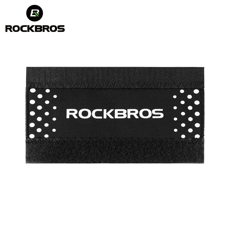 Discount ROCKBROS Outdoor Bike Cycling Bicycle Frame Chain Care Cover Chainstay Posted Prot Protector Guard Pad Bike Accessories Black 3