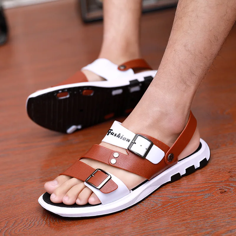 

Hot Selling Sandals Men Sandals Anti-slip Wear-Resistant Street Outer Wear Trend Ozhouzhan Sandals Men's