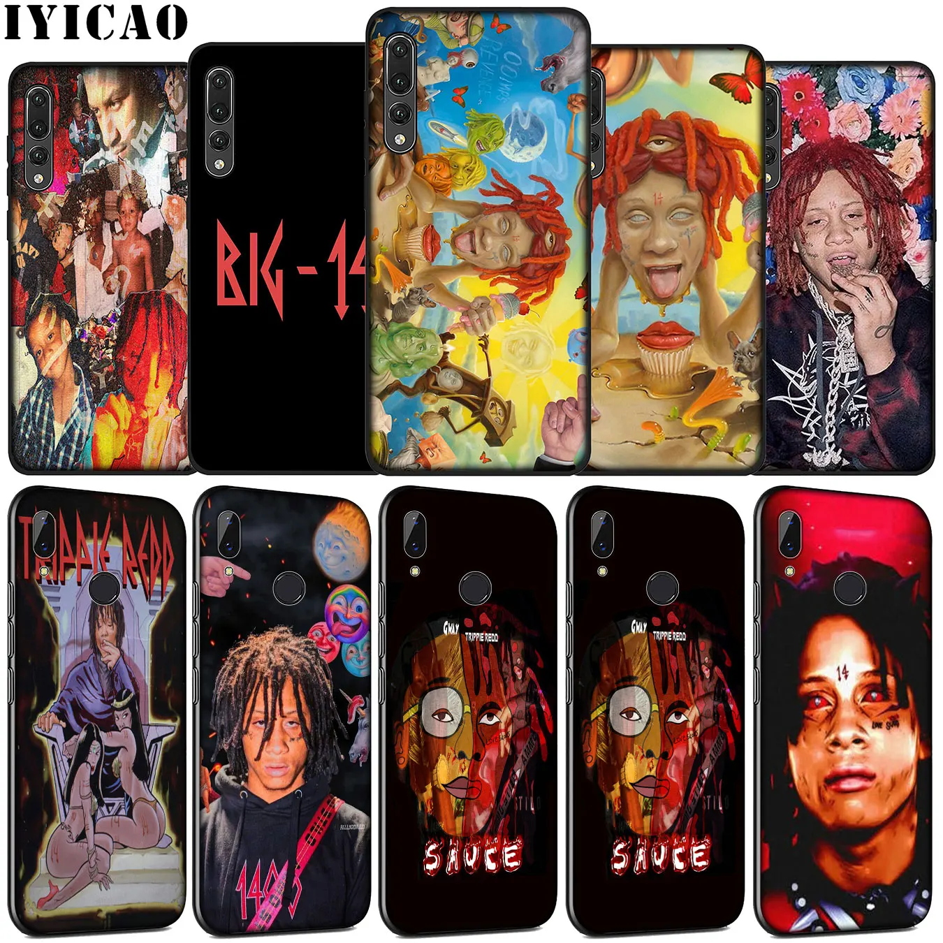 IYICAO Rap artist Trippie Redd Мягкий силиконовый чехол для телефона Huawei P30 P20 Pro P10 P9 Lite Mini 2017 2016 P
