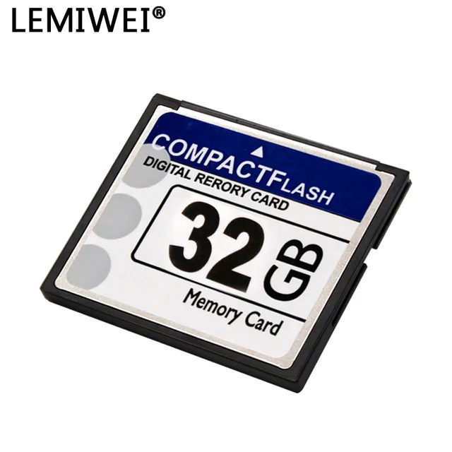 LEMIWEI Compact Flash Card 256 МБ 512 МБ 1 ГБ 2 ГБ 4 ГБ 8 ГБ 16 ГБ 32 ГБ 64 ГБ Compactflash Карта памяти CF Card для камеры 5