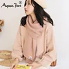 2022 Winter Scarf for Women New Knitted Cashmere Scarves Cute Little Pineapple Girls Autumn Female Shawl Wrap Warmer Lady Scarf ► Photo 2/6