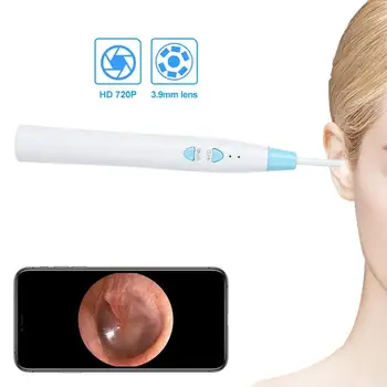 

3.9mm Ear Endoscope WiFi USB Visual HD Spoon Cleaning Ear Health Care Ear Cleaning Medical Inspection Camera