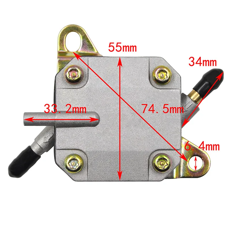 AHL Fuel Pump For Yerf-Dog 4x2 utility vehicle For Yerf-Dog 4x2 Side-By-Side CUV UTV Scout Rover GY6 150cc Go Kart