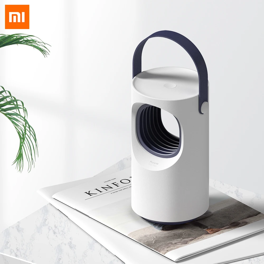 Xiaomi умный дом от комаров автоматический фотокатализатор убийца комаров низкий бесшумный синий Москитная лампа